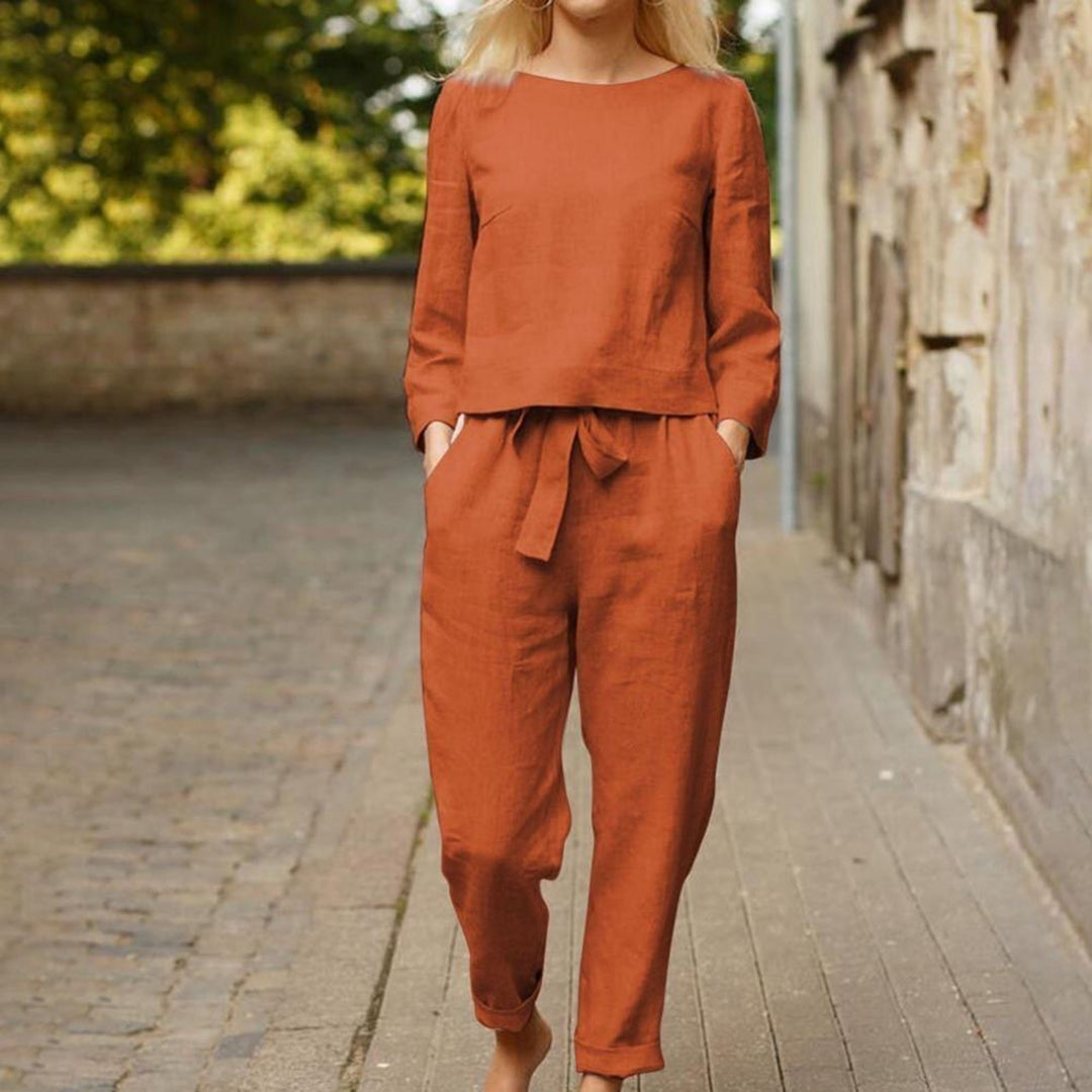 RIITTA - Stijlvolle zomerse tweedelige set